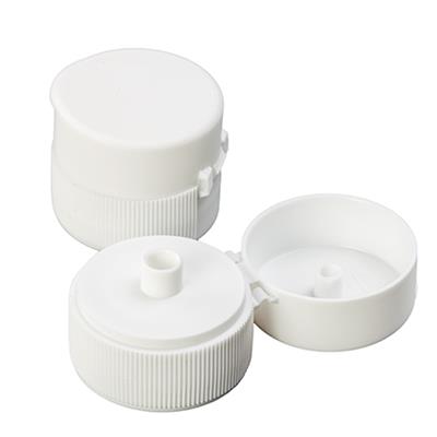 Doseerdop met klapafsluiting