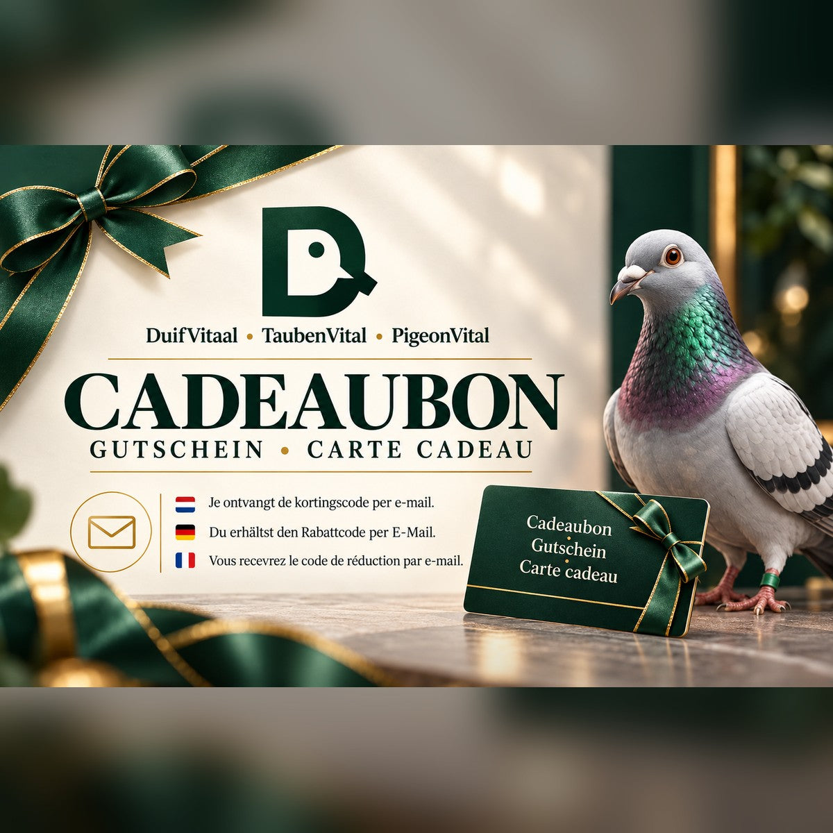 Pigeon Vitality Geschenkgutschein